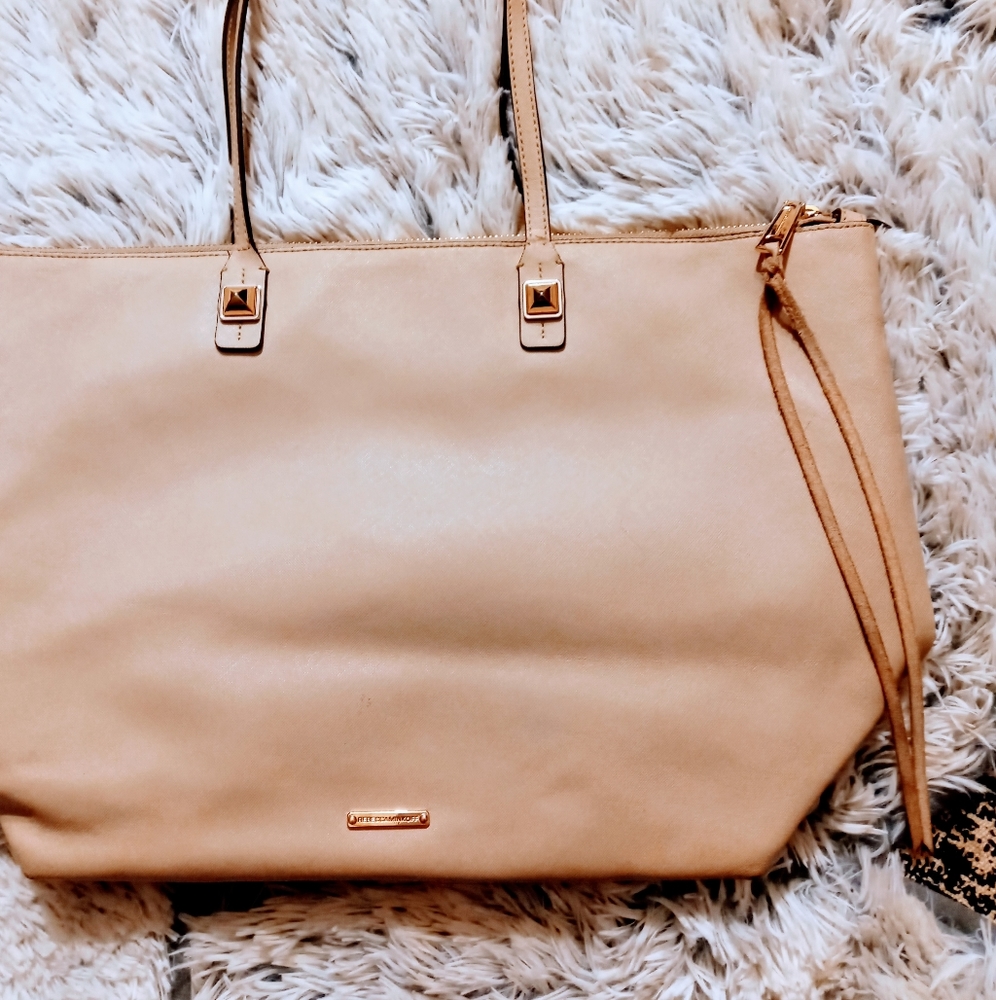 ♡2XHOST PICK♡Rebecca Minkoff Leather Tote Bag ♡♡ - Picture 5 of 7